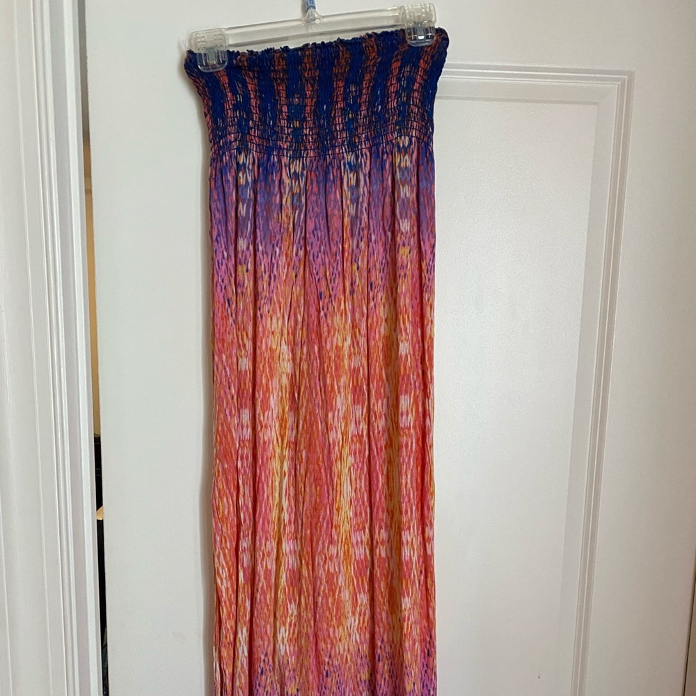 Tye Dye Colored Maxi, Size M